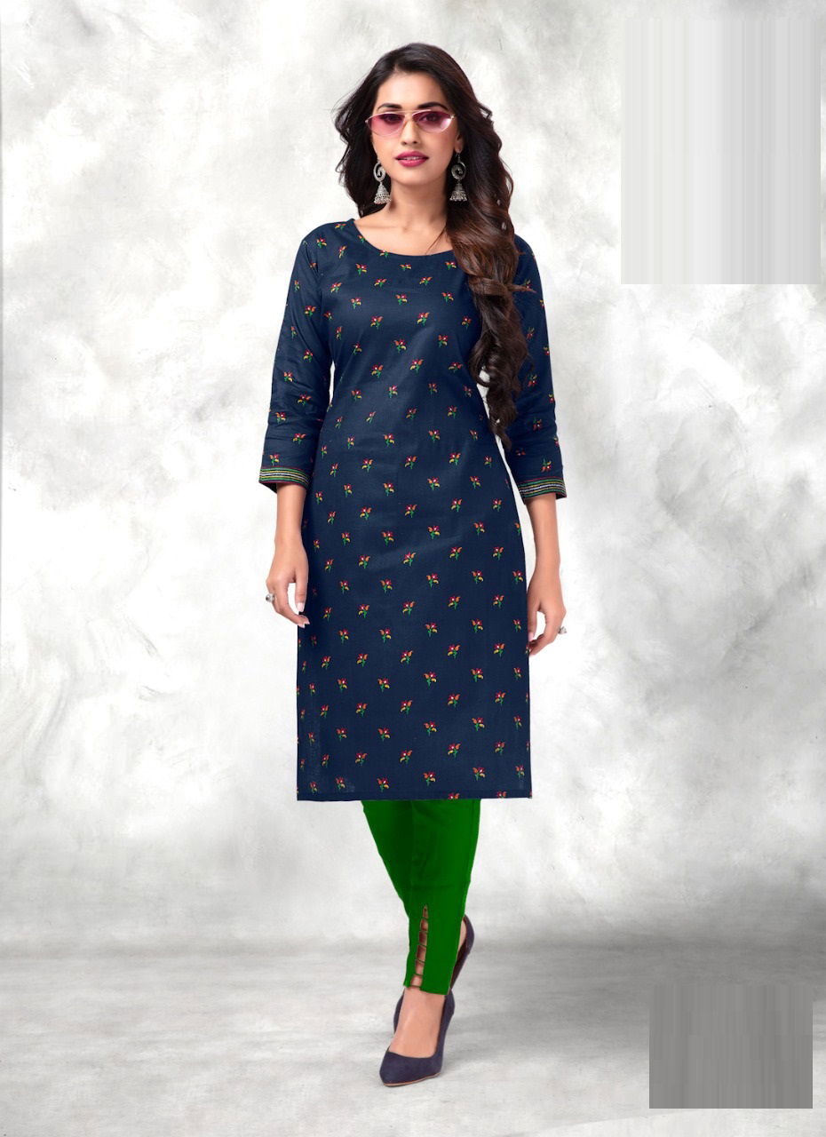 Deeptex I Candy Express Latest Ethnic Wear Pure Cotton Kurti Collection
